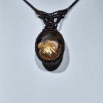 画像5: ☆01/01UP☆超ハイクオリティ：小粒世界一＊ブラジル産ゴールドルチルクォーツ！金の針金が水晶の中に：美しい金の結晶：黎明（れいめい）の金脈 (5)