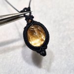 画像6: ☆01/01UP☆超ハイクオリティ：小粒世界一＊ブラジル産ゴールドルチルクォーツ！金の針金が水晶の中に：美しい金の結晶：Golden Compass 2026 (6)