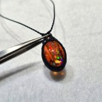 画像5: ☆01/01UP☆1世界最高品質のカンテラオパール全部出します：登場：マイクロマクラメ作品:虹色のきらきらがとまりません：メキシコオパールの奇跡：灯脈（とうみゃく） (5)