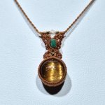 画像2: ☆01/01UP☆超ハイクオリティ：小粒世界一＊ブラジル産ゴールドルチルクォーツ！金の針金が水晶の中に：美しい金の結晶：First Ray (2)