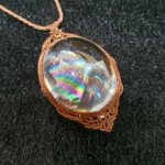 画像4: ☆01/01UP☆天然アイリスクォーツ：虹の屈折の出る奇跡のピース：タイランパーン産：奇跡の虹入りBIGサイズ：Still Light (4)