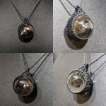 画像3: 天然アイリススモーキークォーツ：魔よけの最高峰：虹の屈折の出る奇跡のピース：奇跡の虹入り：Cosmos Iris (3)