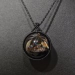 画像3: 天然アイリススモーキークォーツ：魔よけの最高峰：虹の屈折の出る奇跡のピース：奇跡の虹入り：Smoky Prism (3)