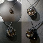 画像4: 天然アイリススモーキークォーツ：魔よけの最高峰：虹の屈折の出る奇跡のピース：奇跡の虹入り：星虹の残響（せいこうのざんきょう） (4)