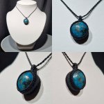 画像3: 【新作】【ついに月のかけらに登場】ペルシャ産：最強の一品：染めなし：ハイクオリティターコイズ：奇跡：風と大地の護符 (3)