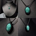 画像2: 【新作】【ついに月のかけらに登場】ペルシャ産：最強の一品：染めなし：ハイクオリティターコイズ：奇跡：蒼月の翼（そうげつのつばさ） (2)