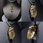 画像3: 神々の山々と呼ばれるヒマラヤで育まれたゴールデンヒーラー。黄金色に輝く結晶は、まるで朝日を閉じ込めたかのような温かく神聖な美しさを宿しています：ヒマラヤの月灯り (3)