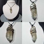 画像2: ブルールチルクォーツは、水晶の中に青色の針状結晶を内包した希少な天然石。透明な結晶の中に広がる幻想的な青の世界が魅力です。✨💎天穹の雫 (2)