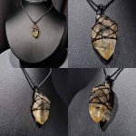 画像2: 神々の山々と呼ばれるヒマラヤで育まれたゴールデンヒーラー。黄金色に輝く結晶は、まるで朝日を閉じ込めたかのような温かく神聖な美しさを宿しています：白き峰の記憶 (2)
