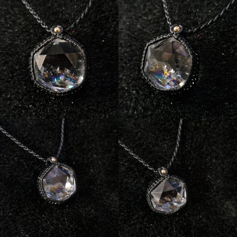 画像2: Rainbow Hexagon Quartz  光を受けるたび、水晶の内側から虹色の輝きが現れるレインボークォーツ。：太陽の忘れもの — A Gift from the Sun (2)