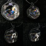 画像2: Rainbow Hexagon Quartz  光を受けるたび、水晶の内側から虹色の輝きが現れるレインボークォーツ。：雨上がりの記憶 — After the Rain (2)